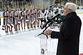 Il presidente della Repubblica Italiana Sergio Mattarella all'inaugurazione della nuova struttura, 2022