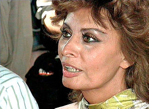 Sophia Loren in 1992.