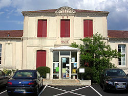 Skyline of Sainte-Eulalie-en-Born