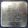 Stolperstein Bochum Scharnhorstraße 4 Alfred Baumgarten