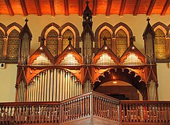 L’orgue de la chapelle.