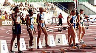 Ihr achter Rang im zweiten Viertelfinale reichte Lauren Hewitt (ganz rechts) nicht, um im Halbfinale dabei zu sein