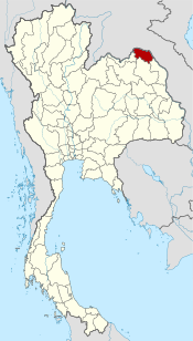 Ligging van de provincie Bueng Kan