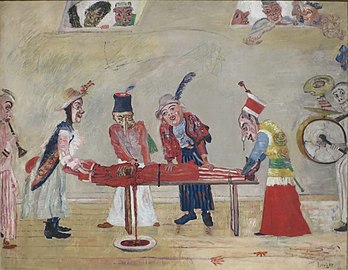 The Assassination (1890), oil on canvas, dimensions unknown, Columbus Museum of Art (inspired by the death of Antoine B. Fualdès)