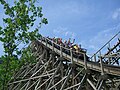 Thunderhead's drop after its station fly-through