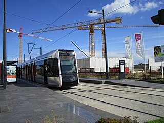 Terminus du tramway et projet Méliès.