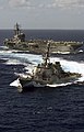 USS Ronald Reagan e USS Paul Hamilton