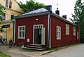 I den gamle tingssal holder Café Göteborg nu til