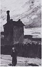 Crépuscule, avant la tempête : Montmartre 1886 Collection privée (F1672)