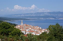 pogled na Vrbnik