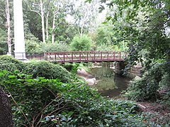 W&OD Trail Bon Air Park footbridge 2020