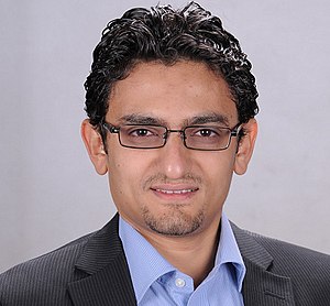English: Wael Ghonim personal photo العربية: ص...