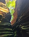 Rock formations at Witches Gulch