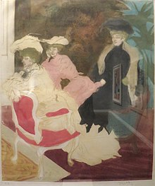 Jacques Villon, Comedy of Society, Honolulu Museum of Art