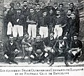 Οι ποδοσφαιρικές ομάδες των ΣΟΕ Τουλούζ και ΦΚ Μπαρτσελόνα, προ μεταξύ τους αναμέτρησης με τελική εκτός έδρας επικράτηση της Μπαρτσελόνα στην Τουλούζ με σκορ 2-3, τον Μάιο του 1904, με τον Φενουγιέρ να είναι μέλος της ομάδας.