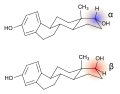 Alfatradiol compared to estradiol