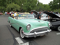 Cabriolet de 1954.