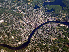 Aerial view of Haverhill, 2008
