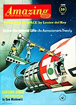 Amazing Stories cover image for June 1962