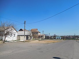 Central street of the village