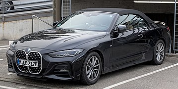 BMW 4 Series convertible (G23)