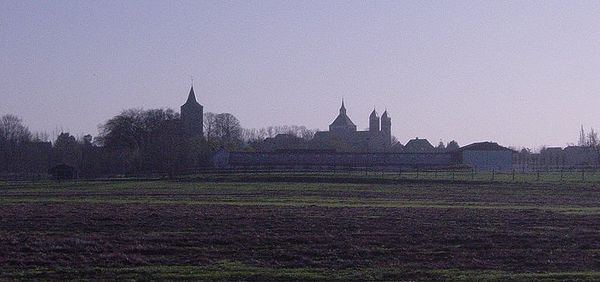 Halsteren, gezien vanuit Tholen