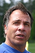 Bruce Arena with during US Men's National Team training