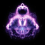 Buddhabrot är en speciell rendering av mandelbrotmängden.