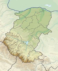 Mapa lokalizacyjna obwodu Montana