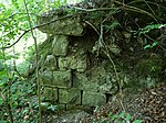 Mauerwerk der Burgruine Urstein