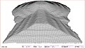 3DCGで描画。前方部正面から見る