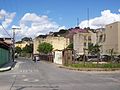 Houses and buildings in the Mogno Street.