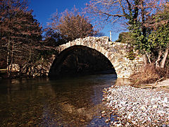 Pont génois de Pontare sur la Tartagine.