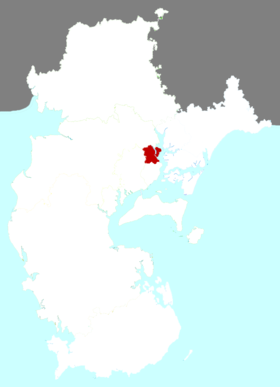 Localisation de Chìkǎn Qū