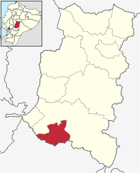 Cantone di Chunchi – Mappa