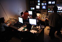 The CitrusTV control room during a taping of CitrusTV News CitrusTV controlroom.jpg