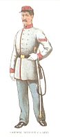 Corporal of the Artillery division of the Confederate Army