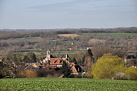 A general view of Le Menoux