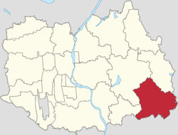 Location of Dasungezhuang Town within Shunyi District