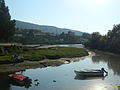 Desembocadura do río Alvedosa, en Redondela.