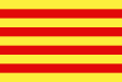 Pyrénées-Orientales zászlaja