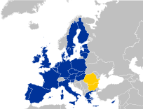 UE27-2007 carte de l'Union européenne élargissement.svg