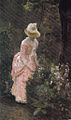 Woman in a Garden, Fitchburg Art Museum