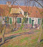 Farm in Flanders, Emile Claus, 1904