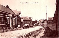 La rue Principale vers 1930.