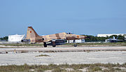 An F-5N Tiger II of VFC-111 at NAS Key West, 2014