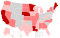 Women in the U.S. Senate by number