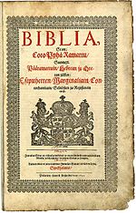 Pienoiskuva sivulle Biblia