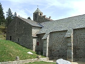 Vue nord de la chapelle et son clocher