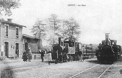 La gare de Luxey